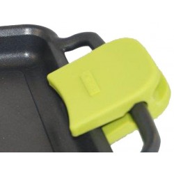 Paire de maniques silicone verte