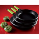 Lot de 3 Poêles Induction 18cm + 22cm + 26cm Fundix