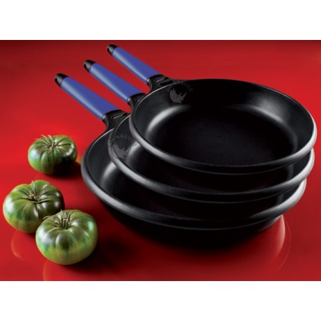 Lot de 3 Poêles Induction 20cm + 24cm + 28cm Fundix