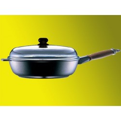Sauteuse 24 cm avec couvercle pyrex 