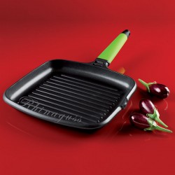 Grill 27x27cm induction Fundix manche démontable - livraison offerte