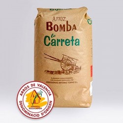 Riz de valence Bomba 1Kg - Certification AOC