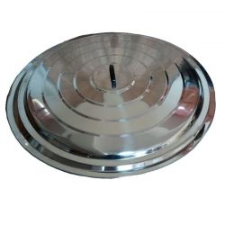 Couvercle 60cm en inox pour poêles géantes