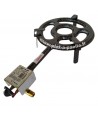 Bruleur surpuissant à gaz 300mm avec thermocouple