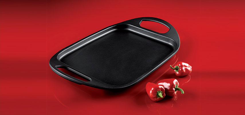 Plancha Induction en fonte d'aluminium